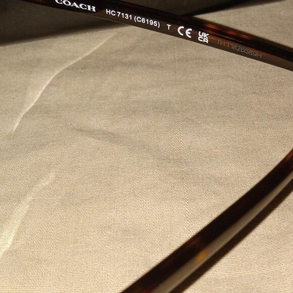 Coach Sunglasses Antique Gold Color